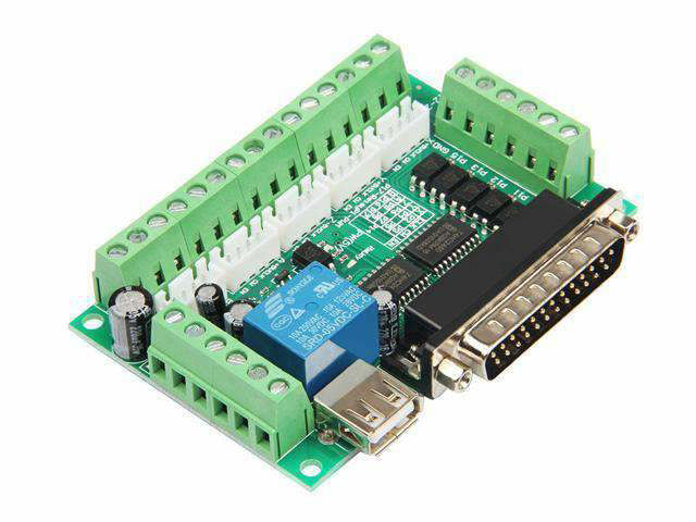 Korisničko uputstvo za Kontrolnu ulazno izlaznu LPT ploču za  do 5 osa